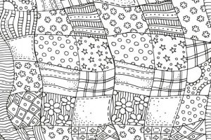 Quilt clipart black and white 3 » Clipart Station.