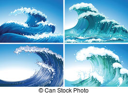 Rough seas Clipart Vector Graphics. 876 Rough seas EPS clip art.