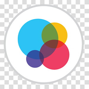 Circles , computer brand graphic design , Game Center.