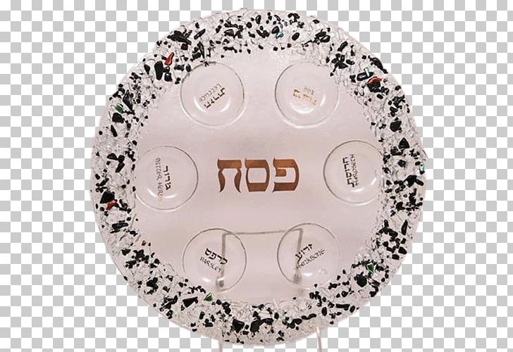 Passover Seder plate Matzo, Plate PNG clipart.