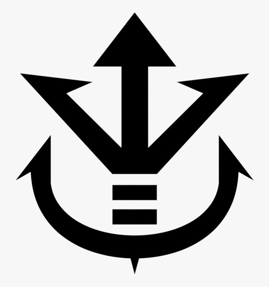 Dragon Ball The Saiyan Royal Crest Of Vegeta From Logo.