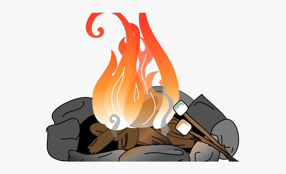 Campfire Clipart Toasted Marshmallow.