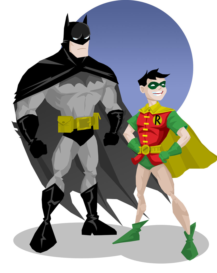 85+ Batman And Robin Clipart.