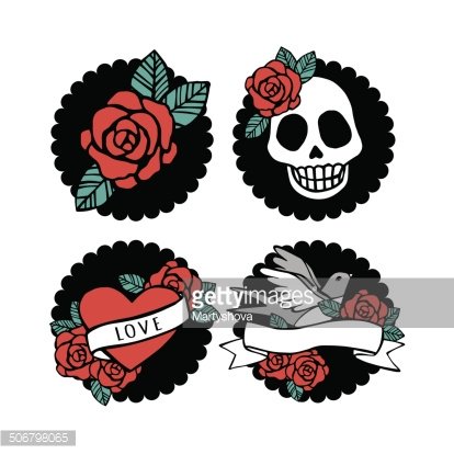 Rockabilly premium clipart.