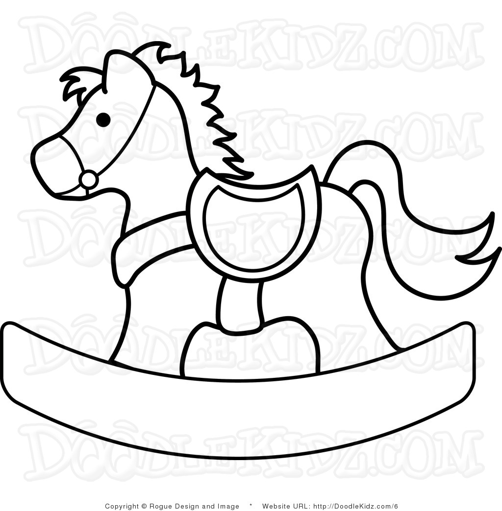 Rocking Horse Image Clipart.