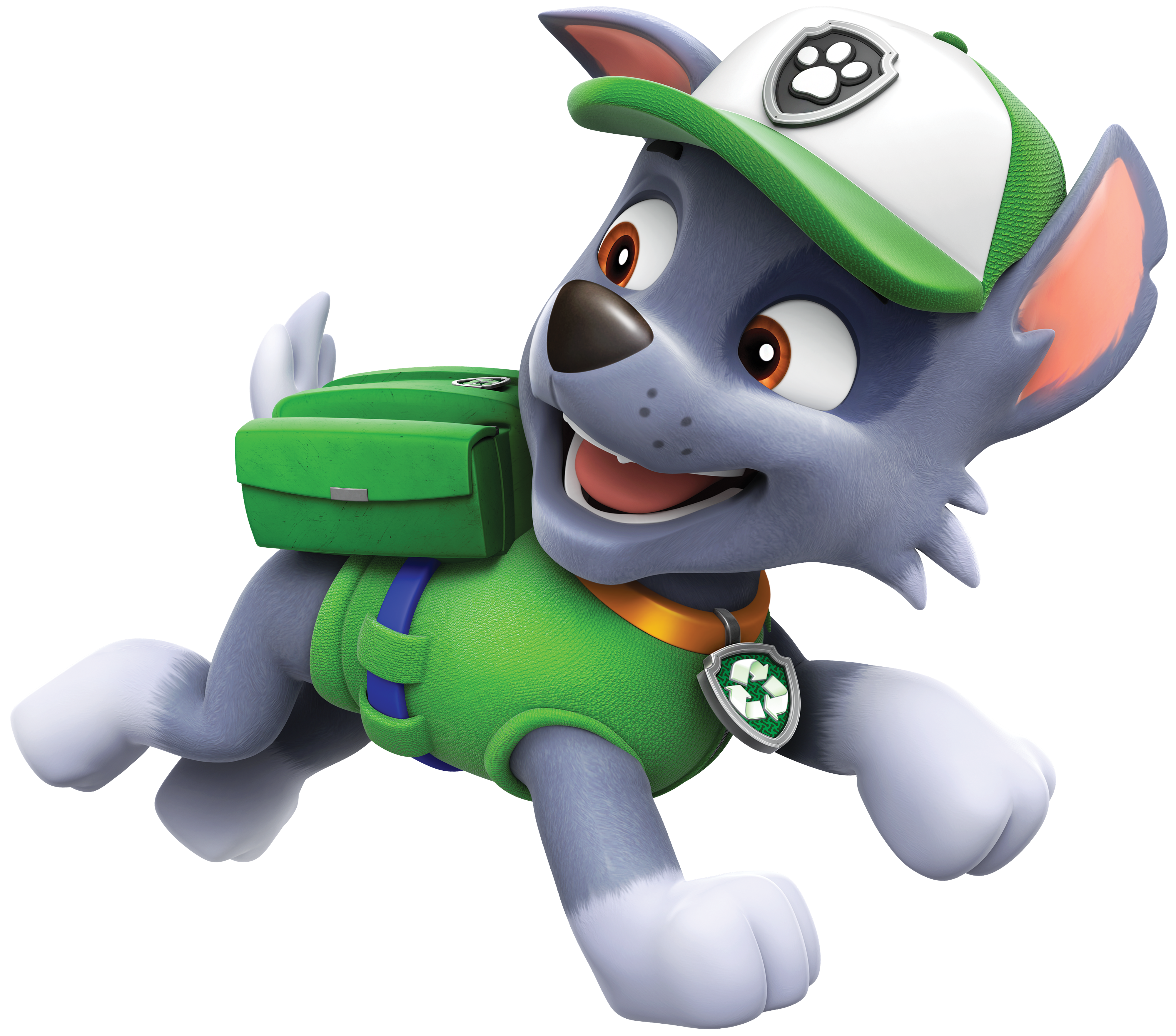 PAW Patrol Rocky PNG Cartoon Image.