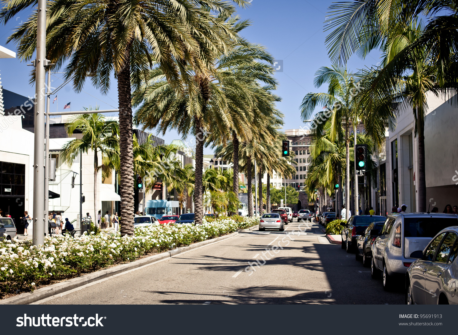 Beverly Hills Usa July 17 View Stock Photo 95691913.