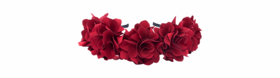 flower Crown #crown #flowers #red #roses.