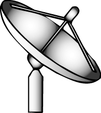 Satellite Dish Clip Art.