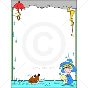 Rain Boots Border Clipart Clipart Suggest.