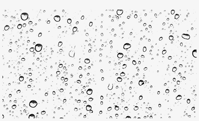 Raindrops Png Transparent Images.