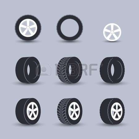 800 Rear Wheels Stock Vector Illustration And Royalty Free Rear.