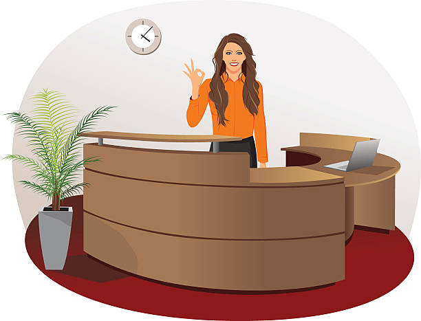 Receptionist clipart 4 » Clipart Station.