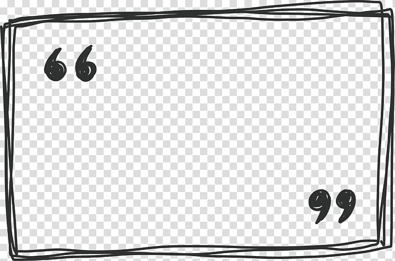 Quotation marks illustration, Rectangle Euclidean , Line.