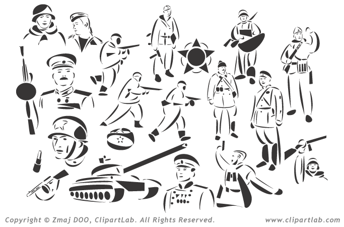 army clip art #1.