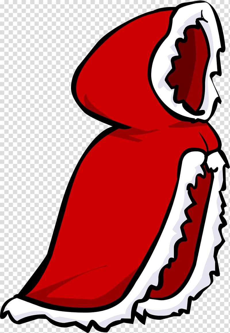 Club Penguin Cape Red , cape transparent background PNG.