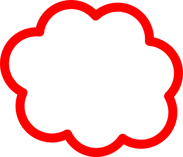 Red Cloud Clip Art at Clker.com.