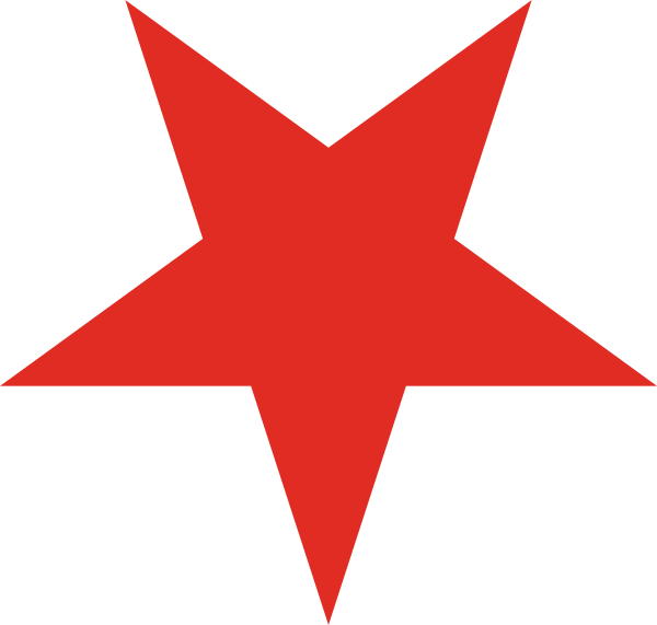 Red Star Icon PNG.