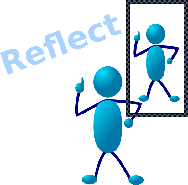 Reflection 20clipart.