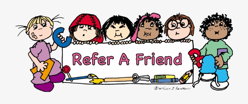 Refer A Friend Clipart.