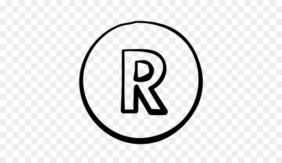 Registered trademark symbol Logo.