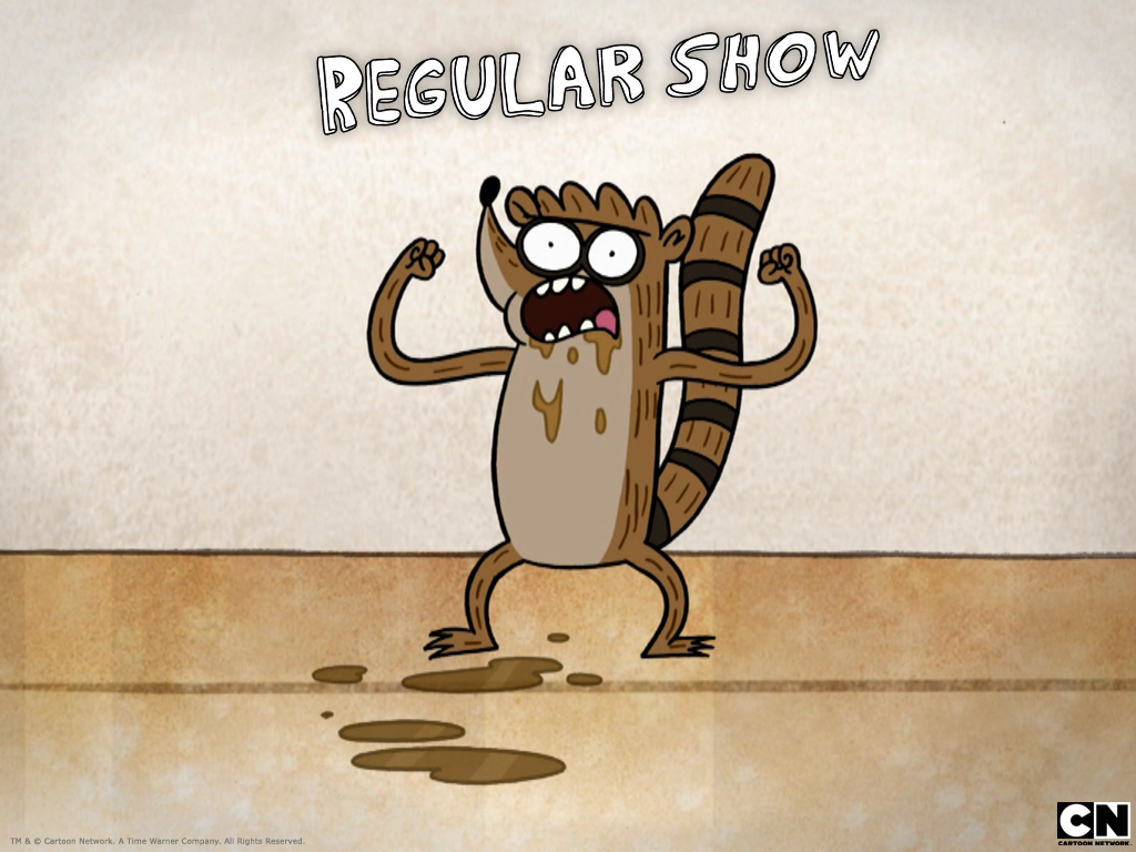 Rigby Wallpaper.