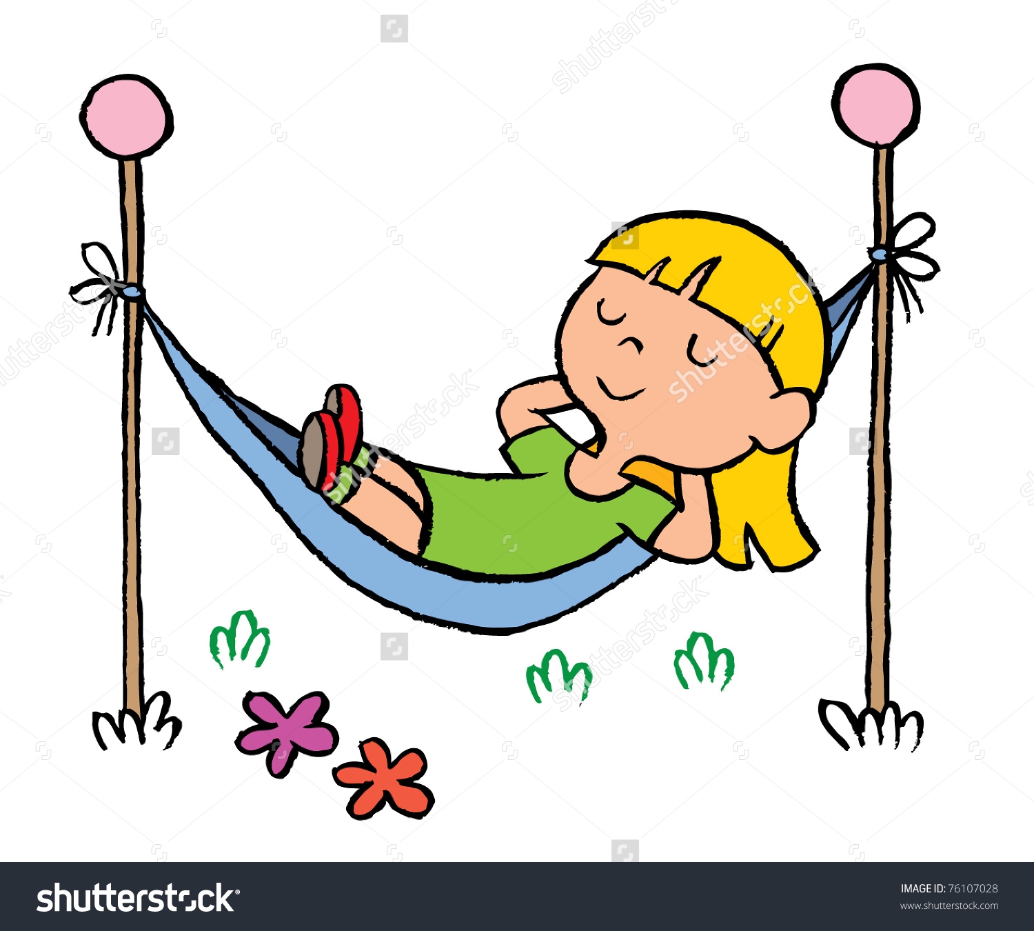 Kids Relax Clipart.