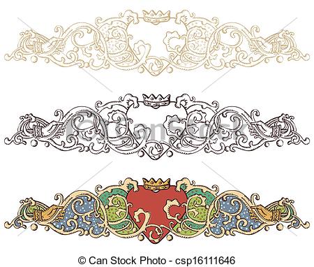 Renaissance Banner Clipart.