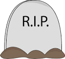 Rest in peace clipart.