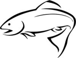 River Fishing Clip Art.