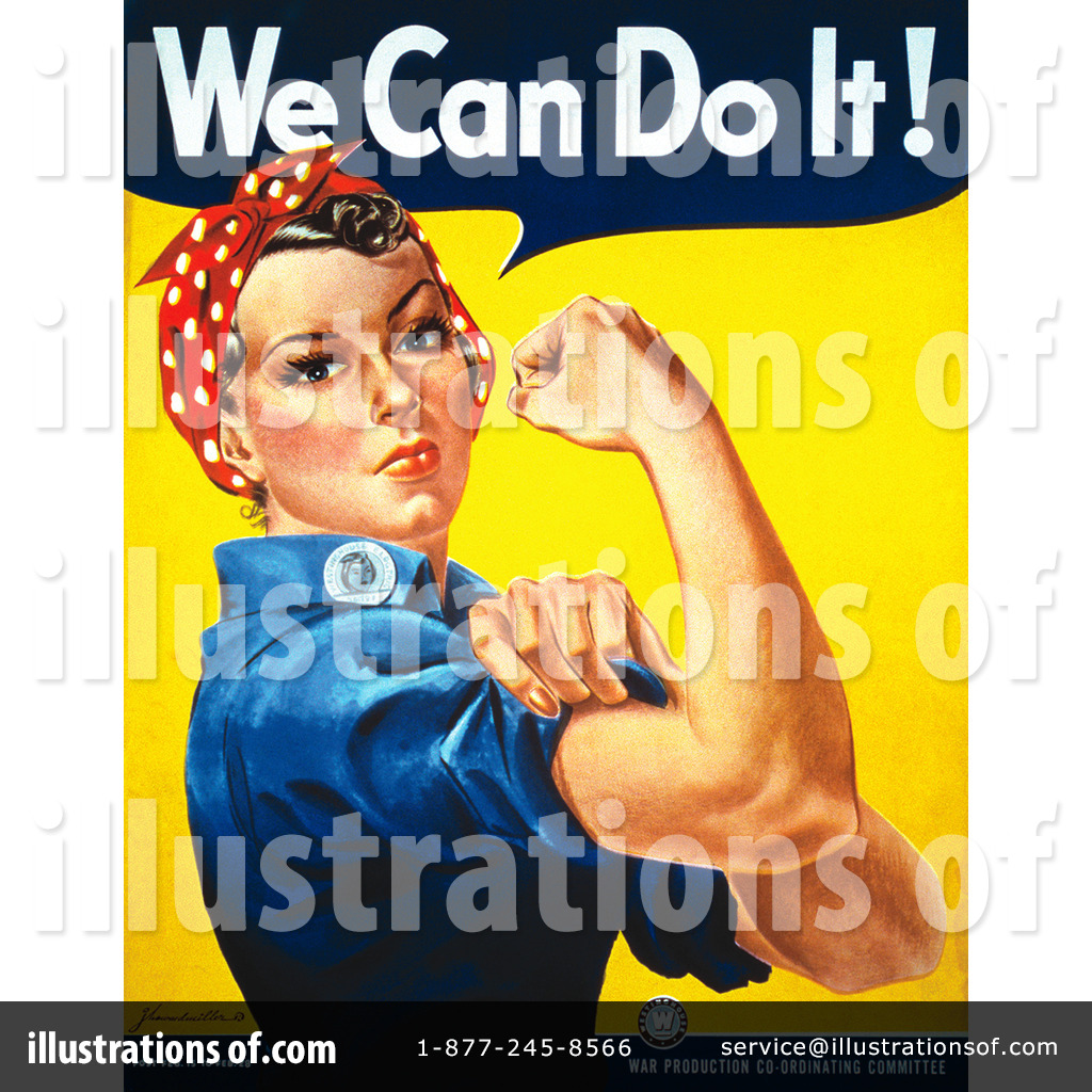 Rosie The Riveter Clipart #6506.