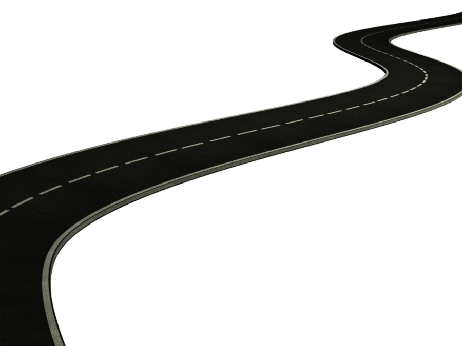 Curvy Highway Clipart.