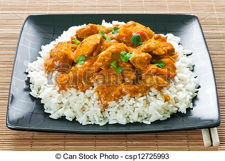 Curry And Rice Clipart.