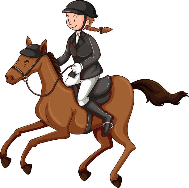 Riding horse clipart 4 » Clipart Station.