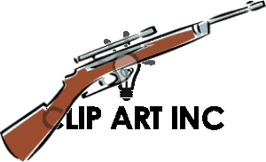 Rifles Clip Art.