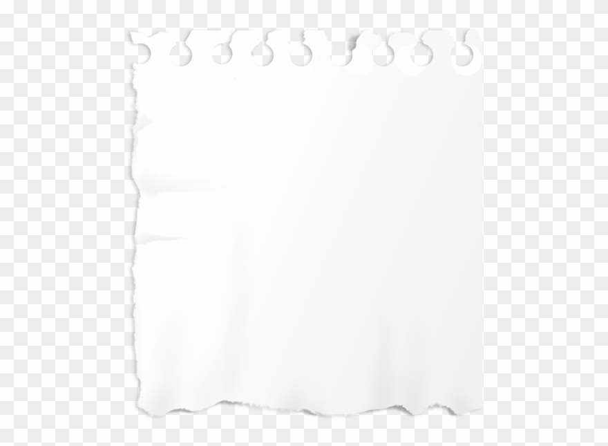 Ripped White Paper Png.