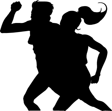 runners silhouette clip art.