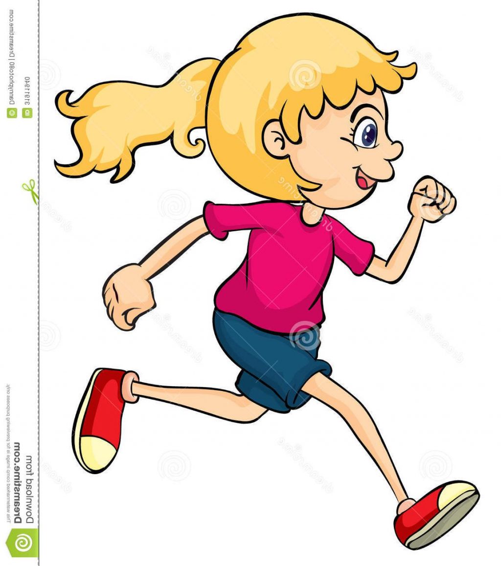 Person Running Clipart.