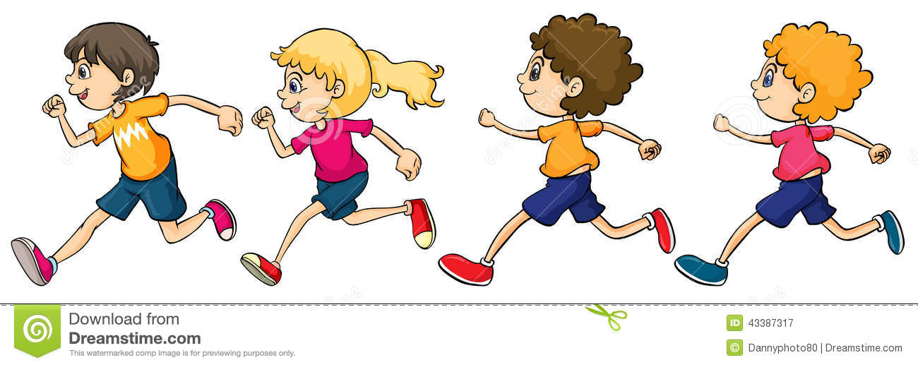 Kids Running Clipart & Look At Clip Art Images.