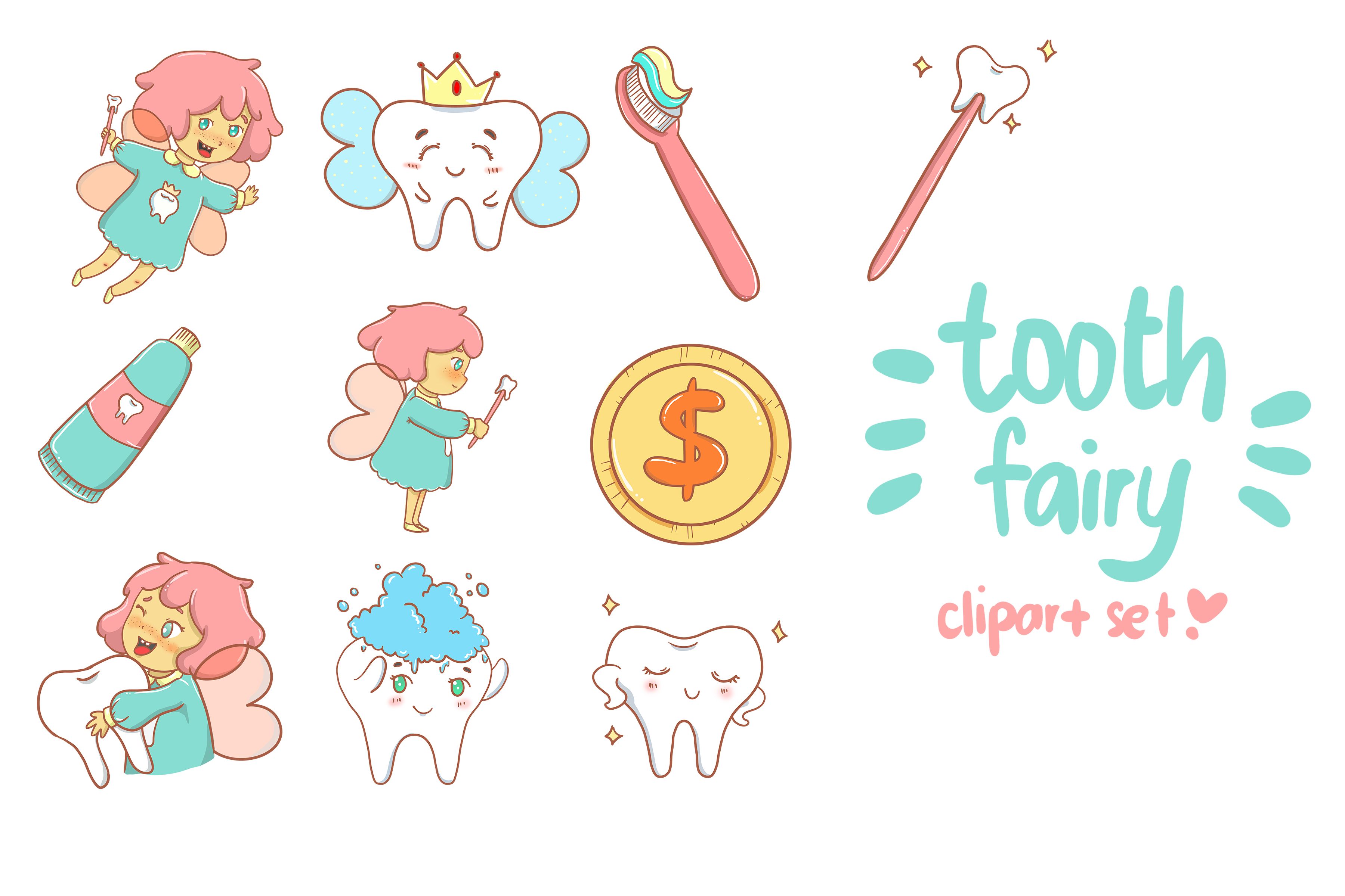 Tooth Fairy Clip Art.