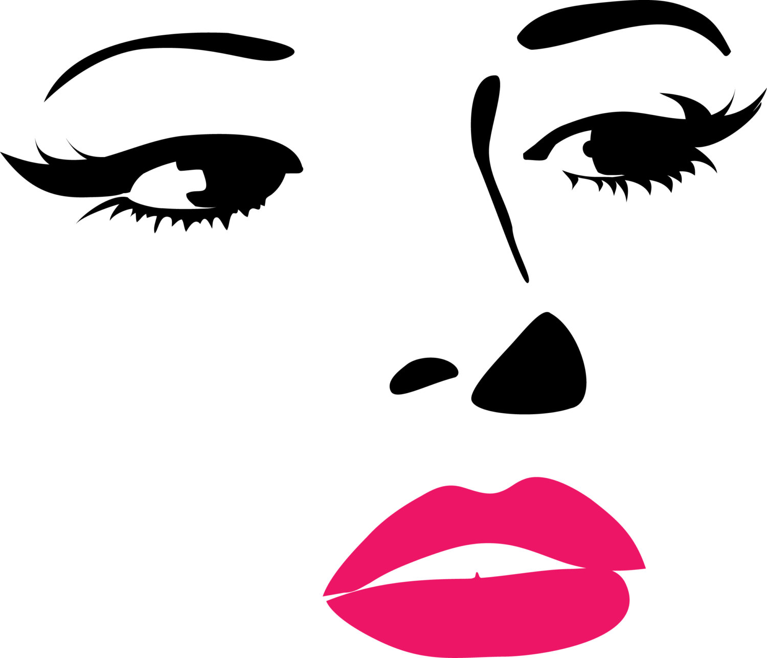 Free Lady Face Silhouette, Download Free Clip Art, Free Clip.