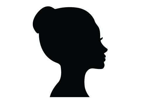 Woman Face Silhouette Vector at GetDrawings.com.