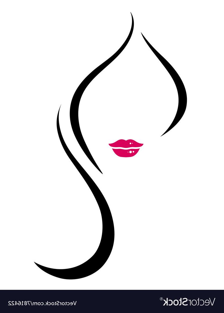 Best Woman Face Silhouette Image » Free Vector Art, Images.