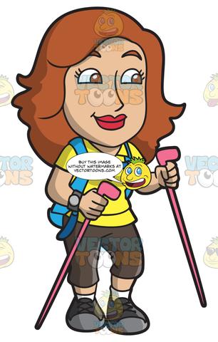 Hike clipart woman hiker, Hike woman hiker Transparent FREE.