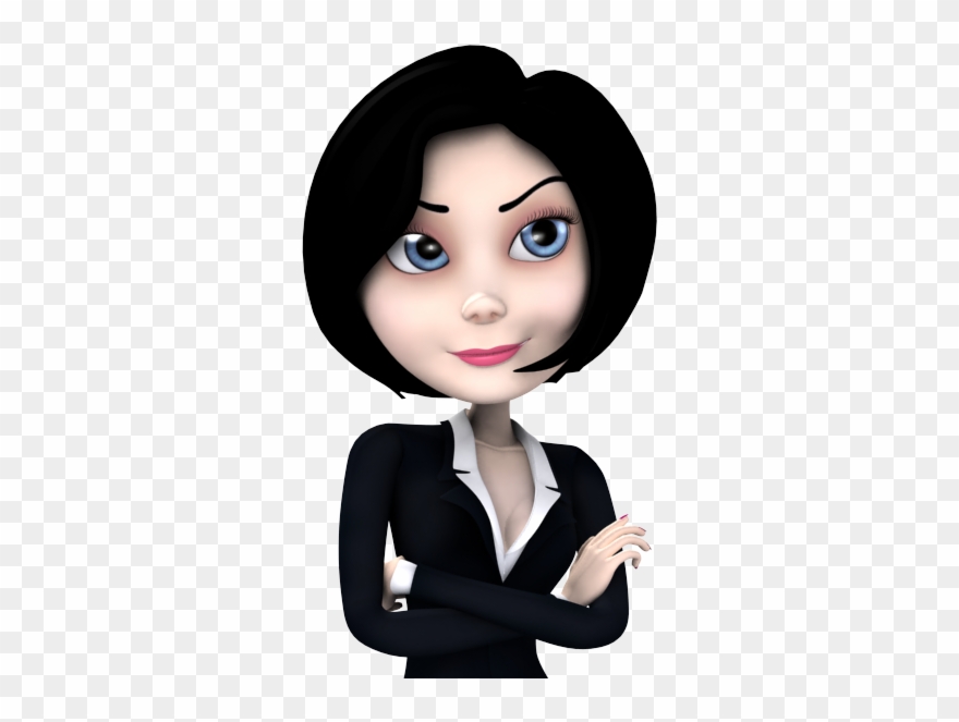 Woman In Suit Animated Clipart (#713492).