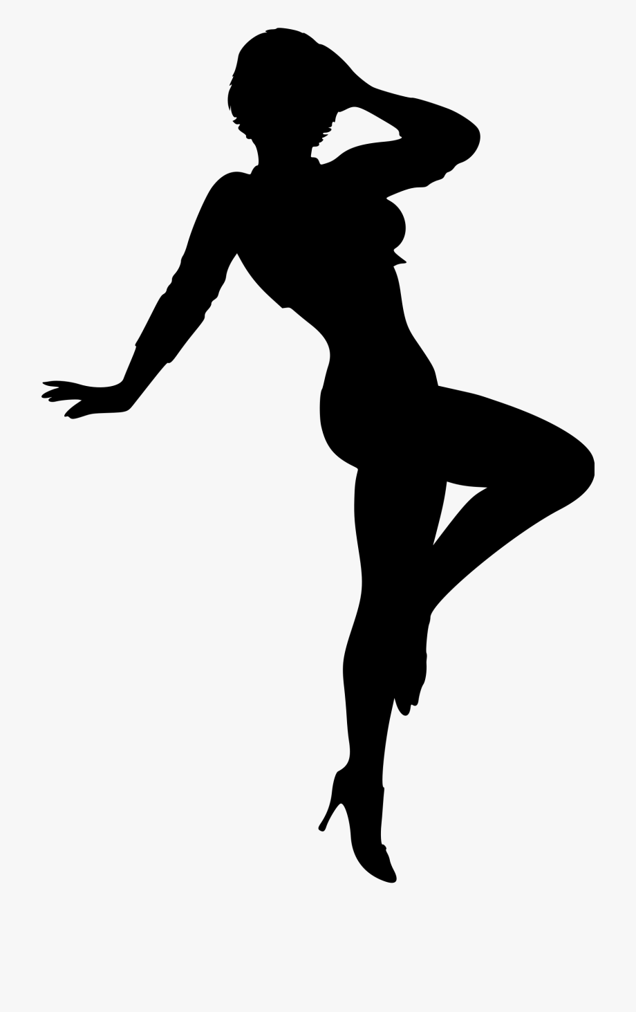 Female Silhouette Woman Clip Art.