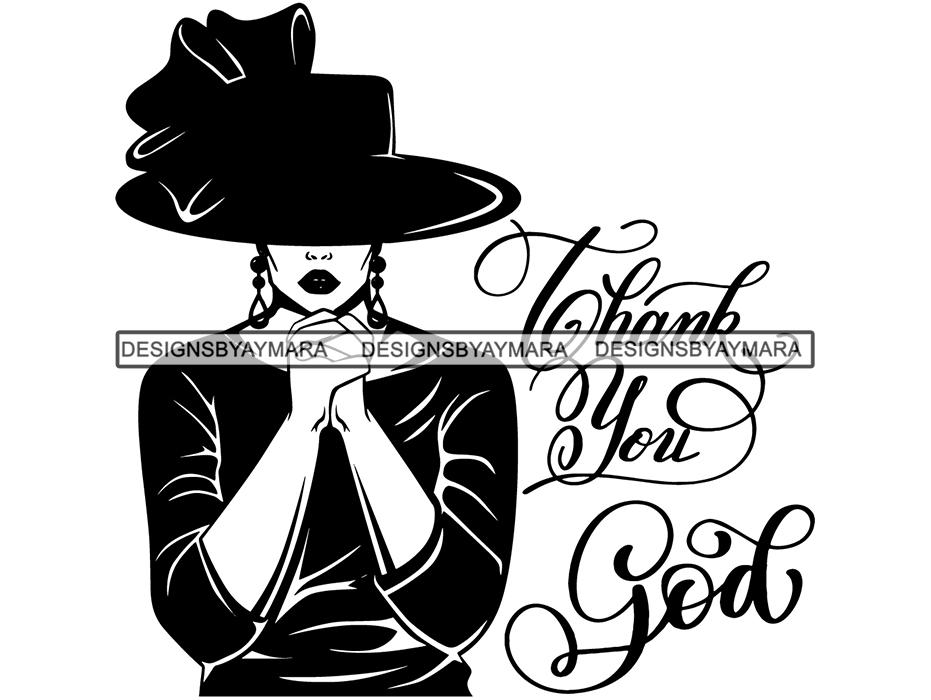 Woman Praying God .SVG .EPS .PNG .Jpg Vector Clipart Cricut Circuit Cut  Cutting.