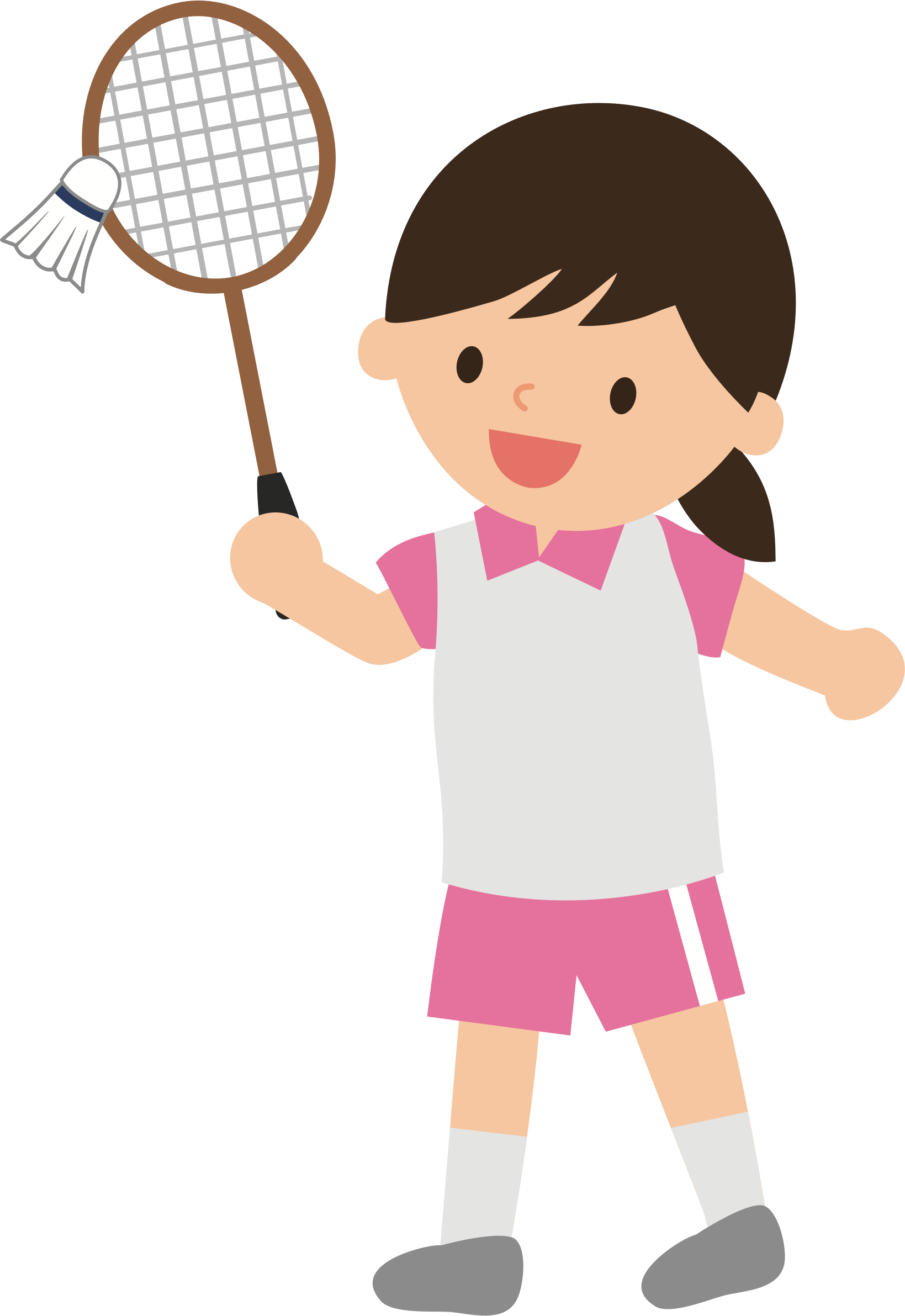 Clipart woman badminton, Clipart woman badminton Transparent.