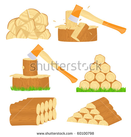 Wood Chips Stock Vectors, Images & Vector Art.