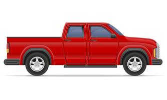 Pickup Truck Free Vector Art.